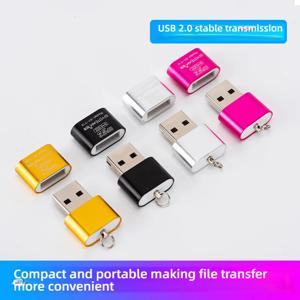 TF 카드 슬롯이 있는 USB 마이크로 SD 카드 리더기는 컴퓨터 또는 자동차 USB 어댑터용 USB 플래시 드라이브가 됩니다.