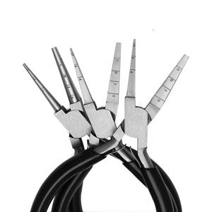 정밀 원형/사각형 노즈 플라이어(2~8mm 루프) 비딩 주얼리 제작 및 와이어 성형용 와이어 루핑 플라이어