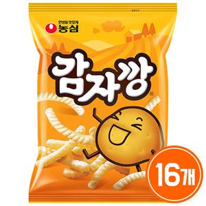 농심 감자깡 75g 16개