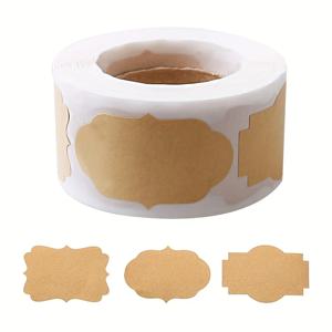 500개 압연 선물 라벨, 화장품, 음식, 공예 및 크리스마스 장식용 자체 접착 종이 스티커