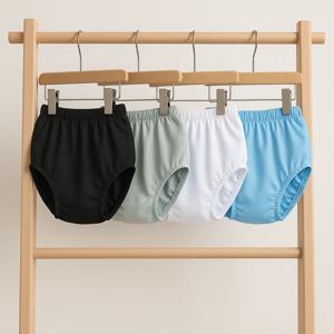 성인용 솔리드 컬러 방수 기저귀 빨 수있는 재사용 가능한 기저귀 케어 바지 누출 방지 바지 방수 노인 기저귀 커버