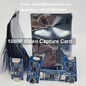 20 개/몫 CVBS-USB 캡처 AV CVBS 아날로그 신호 S-VIDEO 신호-디지털 USB 출력 보드 USB/TYPE-C 출력 보드 1080P