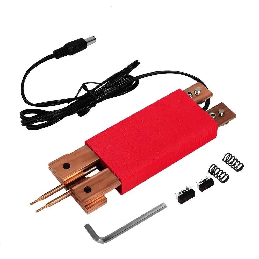 스폿 용접 펜 통합 스폿 용접기 18650 배터리 트리거 용접 미니 스폿 용접용 자동 트리거가 있는 휴대용