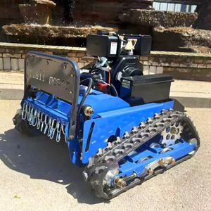 맞춤형 새로운 디자인 도매 Priceremote Flail 모어 Scrawler 원격 제어 모델 500 크롤러 원격 제어 잔디 깎는 기계