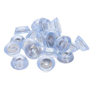 20 Pcs 안티 슬립 마모 방지 실리콘 고무 피트 커팅 보드 가구에 대 한 명확한 패드 미끄럼 방지 접착 범퍼 보호