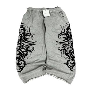 하라주쿠 패션 스트라이프 스웨트 팬츠 남성 여성 루즈 트렌드 바지 레트로 캐주얼 편안한 내구성 트레이닝 야외 러닝 바지