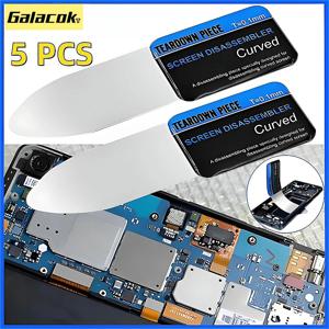 1-20Pcs 휴대 전화 곡선 LCD 화면 Spudger 오프닝 Pry 카드 도구 초박형 유연한 휴대 전화 분해 강철 금속