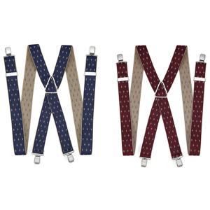 하이 엔드 남성용 서스펜더 정장 바지 남성용 서스펜더 Yuppie 남성용 프렌치 셔츠 서스펜더 클립 탄성 서스펜더
