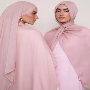 111컬러 모달 히잡 스카프 레이온 코튼 히잡 여성용 무지 숄 스카프 무슬림 패션 헤드스카프 이슬람 터번 헤드밴드