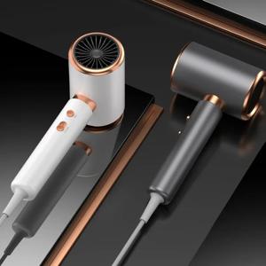 살롱 헤어 드라이어 2000W 전문가용 냉온풍 브러시 음이온 블로우 드라이어 강력한 파워 5단계 헤어드라이어 블로우드라이어빗 포함