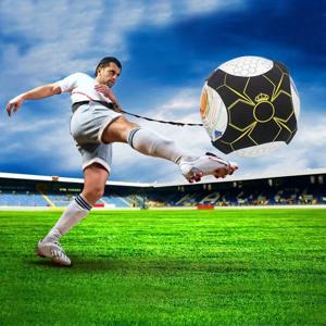 축구 트레이너 조정 가능한 축구 킥 훈련 장비 제어 기술 허리 연습 벨트 배구 럭비 트레이너 보조