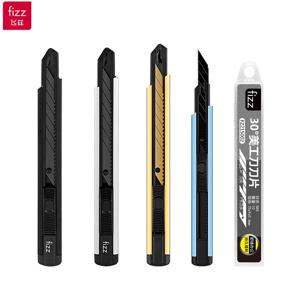 Youpin 새로운 Fizz 알루미늄 합금 유틸리티 나이프 금속 블레이드 자동 잠금 디자인 깨진 나이프 커터가있는 날카로운 각도