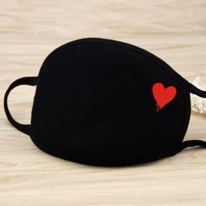 1PCS 방진 입 마스크 팝 코 튼 얼굴 만화 얼굴 재사용 가능한 패브릭 안티 오염 마스크 파티 얼굴 마스크 패션 안티 먼지