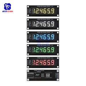 Diymore 0.36 인치 TM1637 6 비트 7 세그먼트 디지털 LED 디스플레이 모듈 I/O 인터페이스 Arduino에 사용 가능한 5 가지 색상