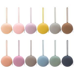 식품 학년 아기 부드러운 실리콘 젖꼭지 홀더 유지 노리개 컨테이너 상자 젖꼭지 케이스 파우치 신생아 젖꼭지 액세서리