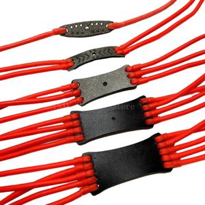 새총 탄성 밴드 가죽 고무 밴드 라텍스 강력한 투석기 교체 야외 사냥 슈팅 튜브 슬링 탄성