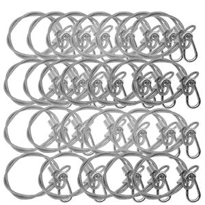 25 개/몫 고품질 60 cm 긴 무대 조명 안전 로프 케이블/무대 조명 보안을위한 안전 와이어 60 cm 길이