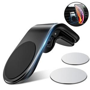 자기 자동차 전화 홀더 공기 환기 클립 마운트 360 회전 모바일 브래킷 아이폰에 대 한 자동차에 GPS 휴대 전화 스탠드 삼성 화웨이