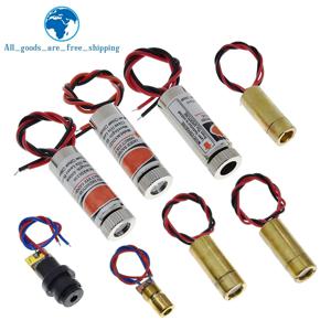 650nm 5mW 레드 포인트/라인/크로스 레이저 모듈 헤드 유리 렌즈 초점 조절 가능 초점 조절 가능 레이저 다이오드 헤드 산업용 등급