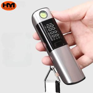 IHOYI 휴대용 전자 저울, 가정용 소형 50kg 휴대용 미니 스프링 후크 계량, 고정밀 수하물 계량 장치