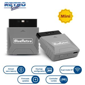 PS1 PS One PS2 용 RetroScaler 미니 Blueretro 수신기 어댑터 8bitdo PS4 PS5 Xbox 시리즈 X 무선 컨트롤러와 호환 가능