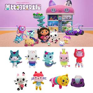 9 인기 게이비 인형 집 플러시 장난감 Mercat 만화 채우기 동물 웃는 고양이 자동차 고양이 포용 게이비 소녀 인형 어린이 출생