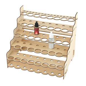 모델 페인트 주최자 다층 안료 랙 절묘한 편리한 도구 홀더 여러 슬롯이있는 DIY 안료 선반