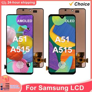 삼성 갤럭시 A51 용 AMOLED LCD SM-A515F, DS SM-A515F, DSN 디스플레이, 터치 스크린 교체, 5G LCD SM-A515F, DST