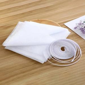 자체 접착 보이지 않는 스크린, 여름 모기 및 곤충 방지 스크린, 간단한 작동 흰색 스크린, 1 개