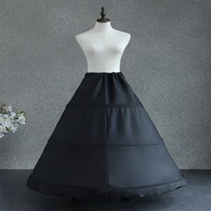 여자 3 농구 화이트 블랙 페티코트 신부 하프 슬립 볼 가운 언더 셔츠 웨딩 드레스 신부 파니에 페티코트 크리 놀린