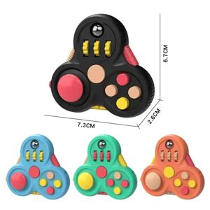 회전 매직 콩 성인 Antistress Fidget 장난감 자폐증 ADHD 스트레스 릴리프 손가락 끝 장난감 Fidget Pad