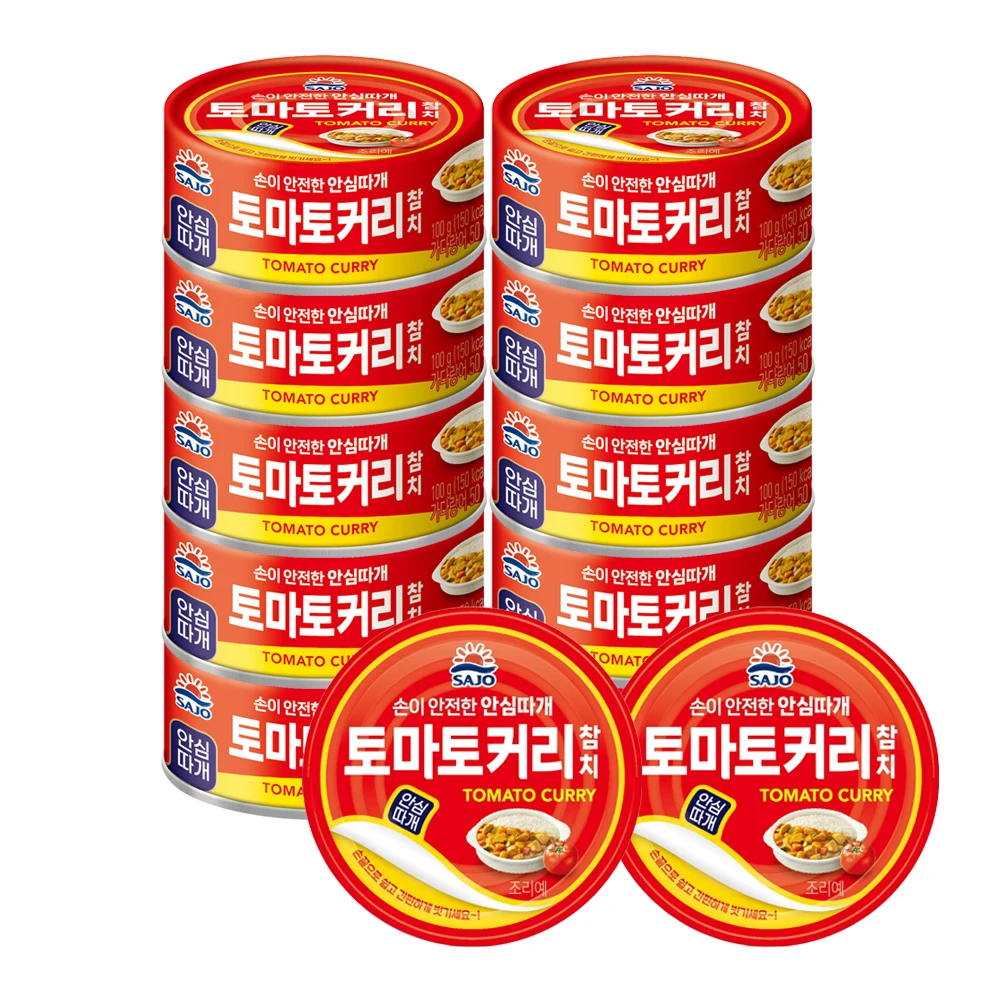 [사조공식샵] 토마토커리참치 100g * 12캔