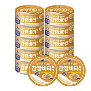 [사조공식샵] 간장버터참치 100g * 12캔(4번들 3입)