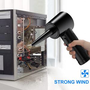 무선 공기 먼지 떨이 전기 51000RPM 무선 먼지 총 압축 공기 송풍기 강력한 헤어 드라이어 컴퓨터 키보드 청소