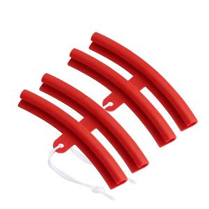 자동차 오토바이 휠 가드 림 프로텍터 빨간색 자전거 자동차 휠 림 프로텍터 타이어 체인저 가드 타이어 변경 보호 도구