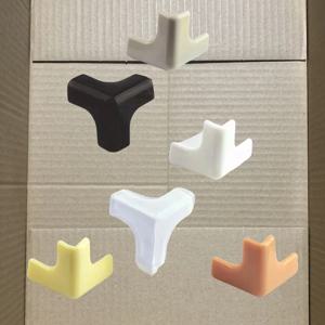 4PCS 어린이를위한 아기 안전 실리콘 테이블 코너 보호대 T 모양의 안전 테이블 가장자리 가드 충돌 방지 보호 커버