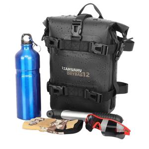 모터 크래시 바 가방, 필수 라이딩 기어, 4L 폴리에스테르 및 TPU 모터 액세서리, 라이딩 도구, 오토바이 러기지 백