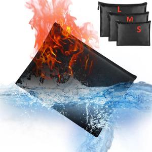 방수 및 내화성 서류 가방, 지퍼가 있는 돈 가방, 화재 안전 보관 파우치, 현금 파일 봉투 홀더, 가정 사무실용