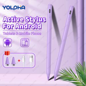 Huawei Redmi Pad 용 삼성 액티브 연필 용 스타일러스 iPhone 모바일 용 Android 태블릿 용 터치 스크린 펜용 범용 스타일러스