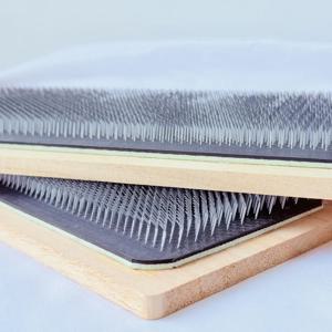 드로잉 매트 헤어 홀더 헤어 해클 가발 제작용 드로잉 카드 (곡선 바늘 포함) 두피 스플린트 스킨패드 (나무 스플린트 격자 포함)