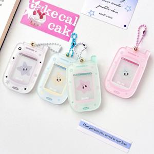 2024 정품 인스타그램 실용 인기 판매 스타 휴대폰, ID 카드 브릭, Goo Goo 트레이, 아크릴 하드 카드 슬리브, 1 인치