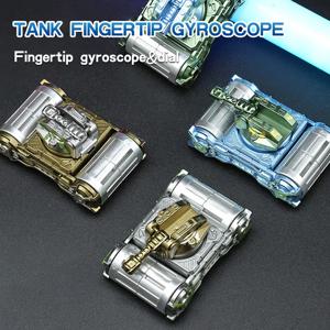 탱크 모양 Fidget Spinner Antistress 불안 플라스틱 탱크 핸드 스피너 EDC Spinner Fidget Toys For Adult Kids Gifts