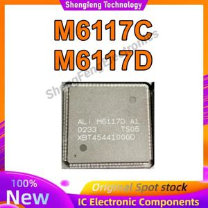 ALi M6117C ALi M6117D QFP 정품 IC 전자 부품, 신제품