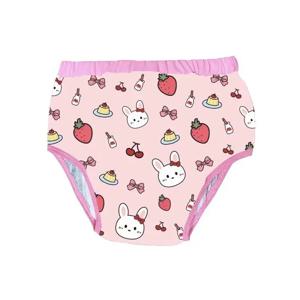 ABDL 성인 아기 기저귀 패드 내부 패딩 만화 패턴 훈련 바지 빨 기저귀 팬티 연구 바지 커플