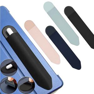 4-1pack Apple IPad IPencil 2 1 용 범용 스티커 스타일러스 홀더 자체 접착 슬리브 부착 파우치 백 슬리브 연필 홀더