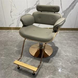 뜨거운 판매 그물 연예인 리프트 하이 엔드 미용 의자, 이발 파마 염색 헤어 살롱 특별 유행 이발소 의자