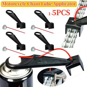 1-5PCS 오토바이 체인 윤활유 애플리케이터 지저분한 체인 왁스 체인 클리너 부착 오토바이 체인 윤활유 오일러 도구