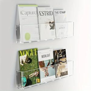 공간 절약형 드릴 없음 벽 책장 조정 가능한 복도 보관 선반(문 뒤 정리용 벽 책 디스플레이 랙 포함)