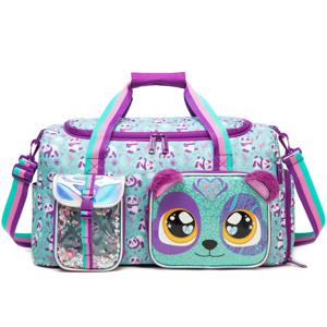 여아용 여행 가방 가볍고 내구성이 뛰어나 주말 체육관용 토트백으로 휴대 가능 비즈니스 세련된 모험 더플