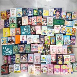 새로운 정품 무작위 미개봉 블라인드 박스 행운의 가방 선물 데스크탑 장식, 핸드 컬렉션, 애니메이션 선물 블라인드 도매